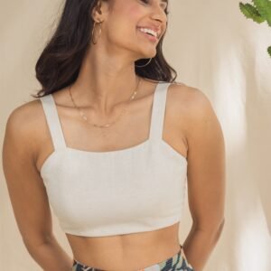 Sage Crop Top